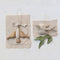 Handmade Canvas Bird Ornament with Embroidery & French Knots